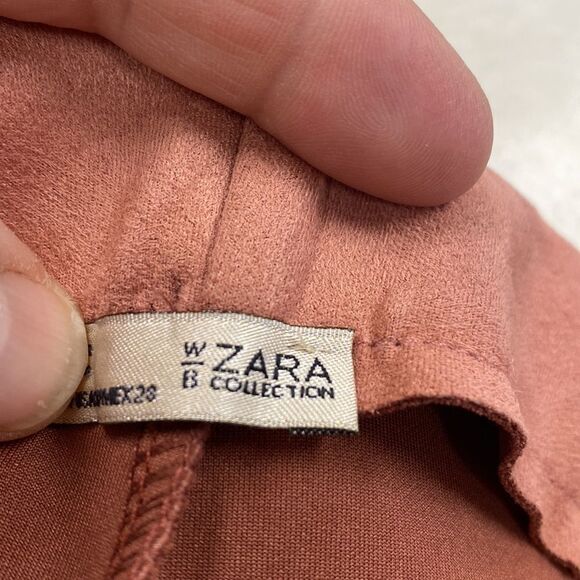 Zara Collection Cropped Cuffed Pants - Picture 4 of 8